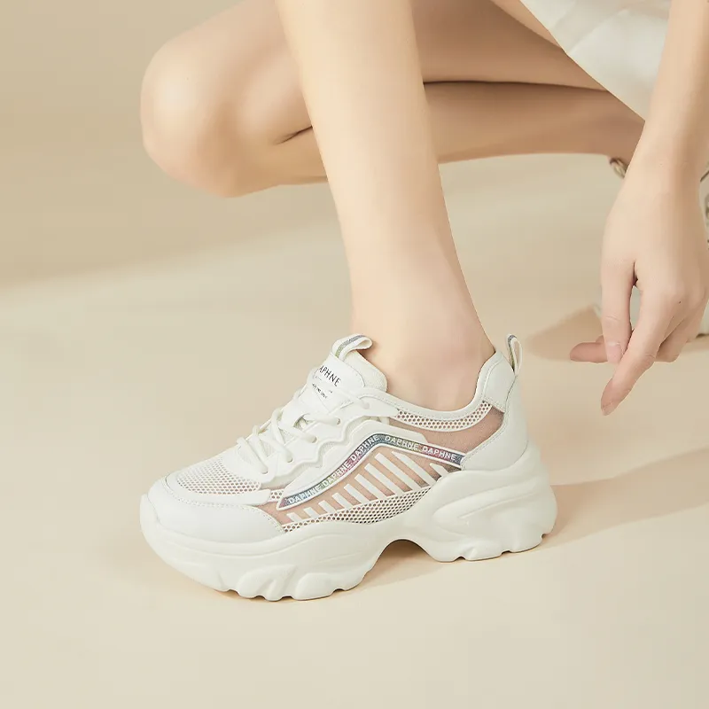 DAPHNE Low Top Chunky Sneakers Women's-5