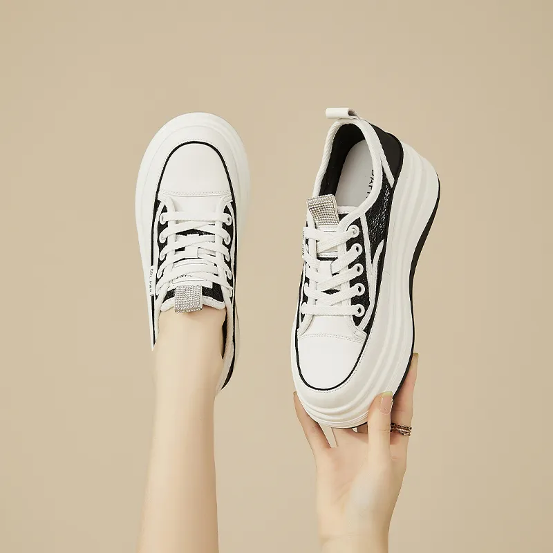 DAPHNE Low Top Skateboard Shoes Women's-4