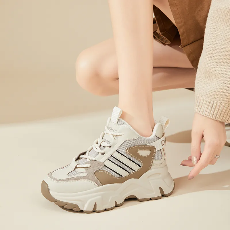 DAPHNE High-Top Chunky Sneakers 6.5cm Women's-10