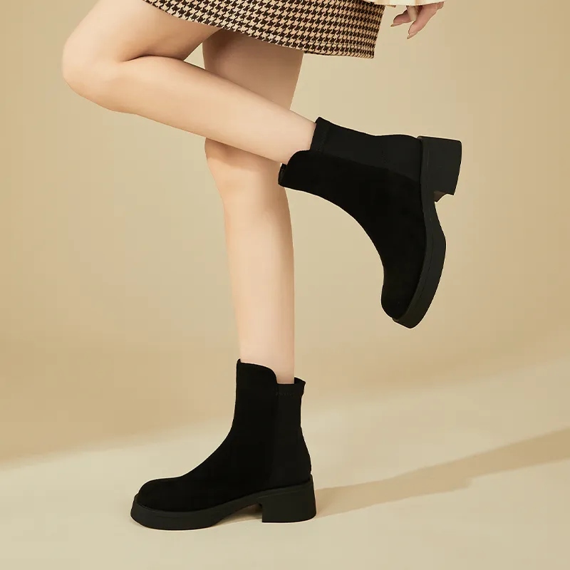 DAPHNE Ankle Boots Women's White-5