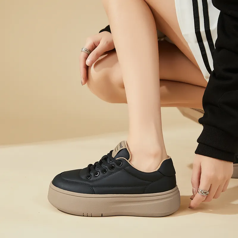 DAPHNE Low Top Skateboard Shoes 4.5cm Women's-5