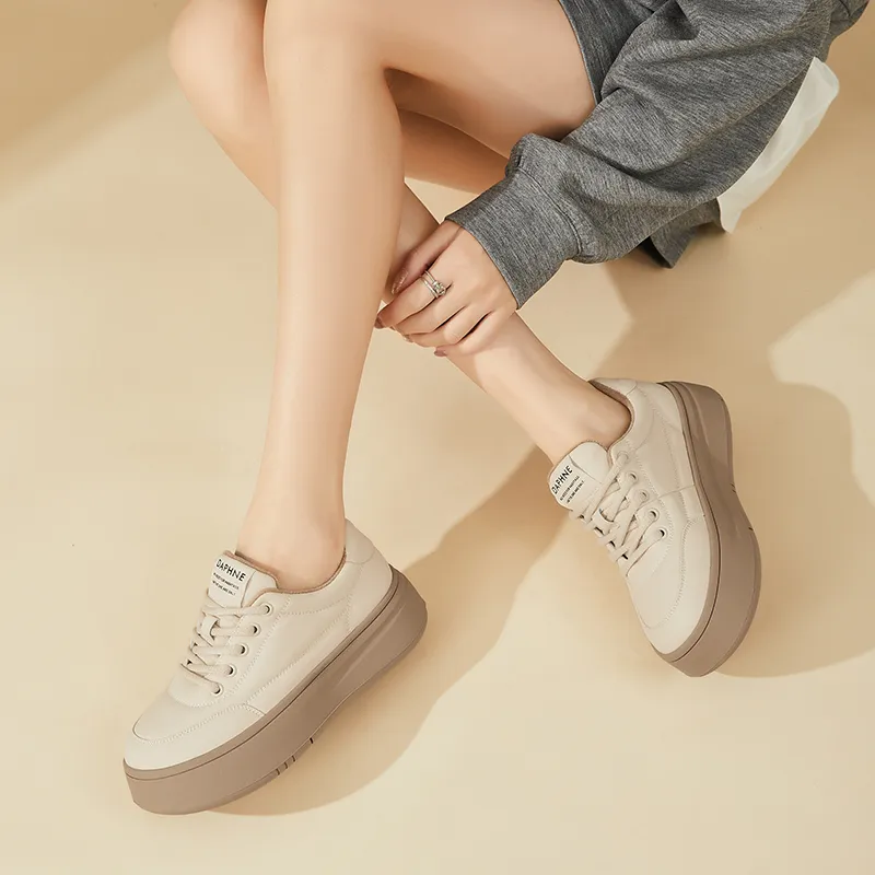 DAPHNE Low Top Skateboard Shoes 4.5cm Women's-11