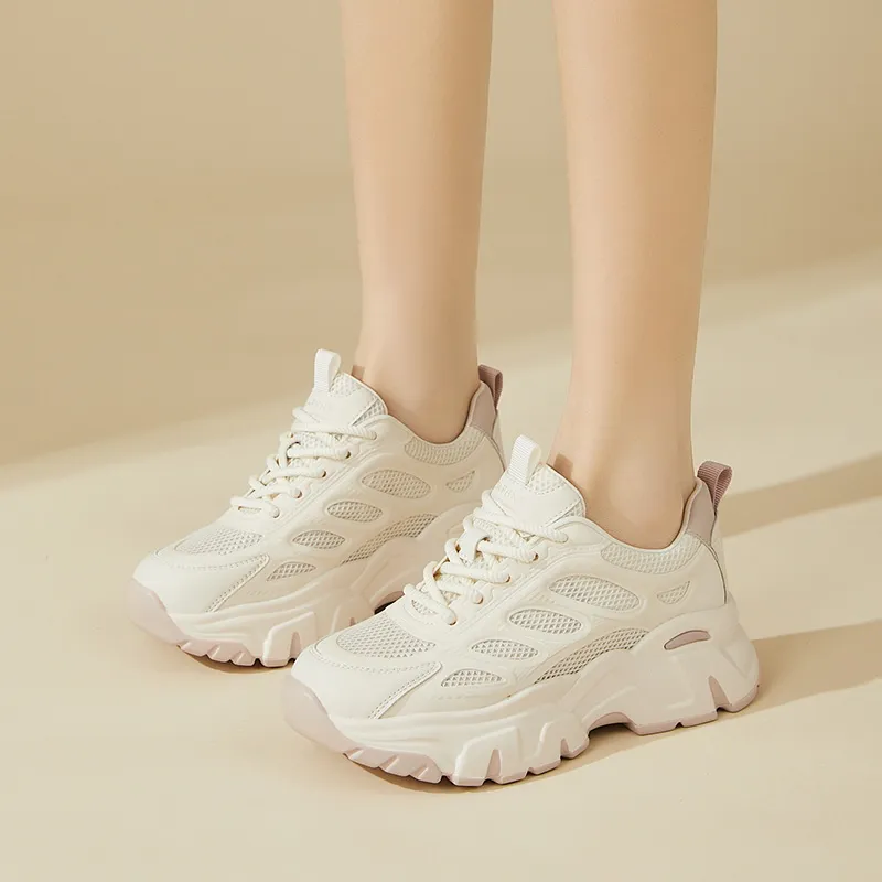 DAPHNE Low Top Chunky Sneakers Women's-3