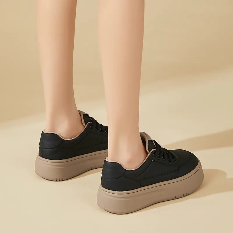 DAPHNE Low Top Skateboard Shoes 4.5cm Women's-4
