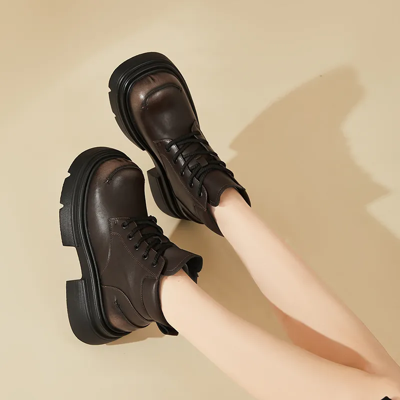 DAPHNE Ankle Boots Women's Black/Brown-13