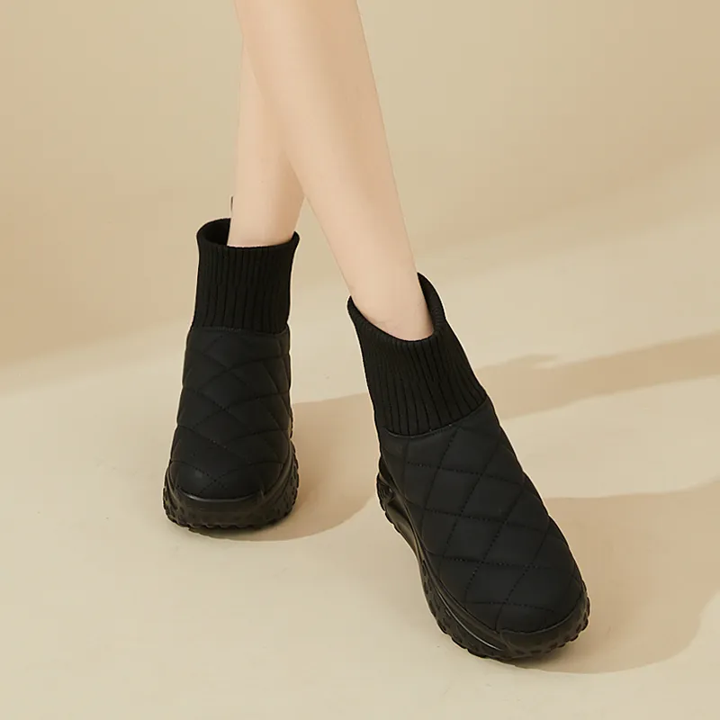 DAPHNE Short Snow Boots Women's-4