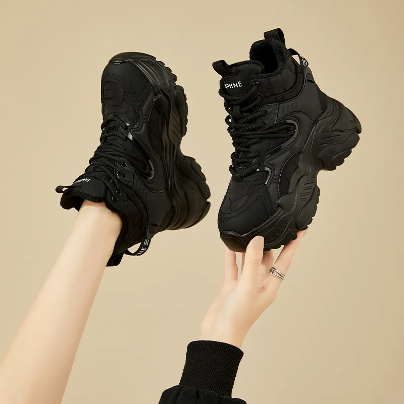 DAPHNE High-Top Chunky Sneakers 6cm Women's-5