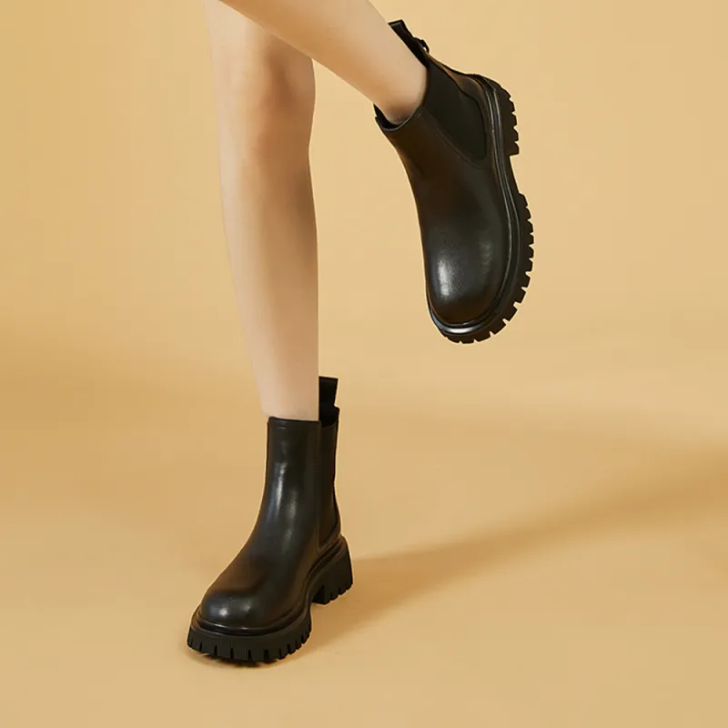 DAPHNE Chelsea Boots 4cm Women's-1