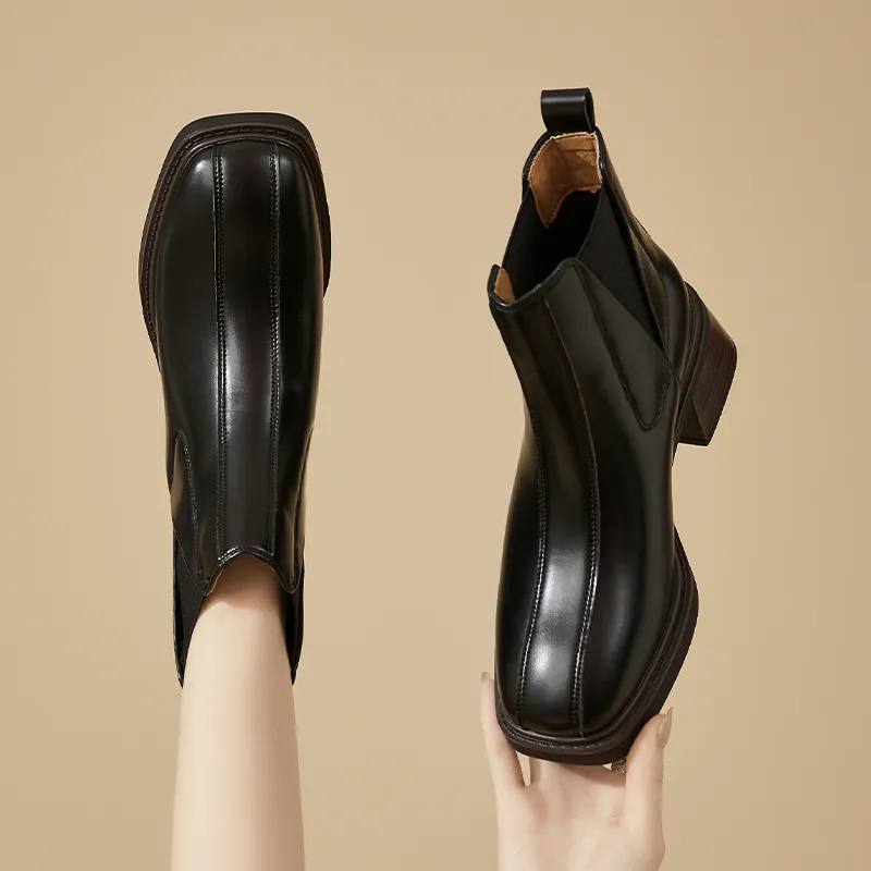 DAPHNE Short Chelsea Boots 6cm Women's-13