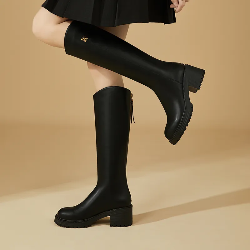 DAPHNE Knee-high Boots 6cm Women's-4