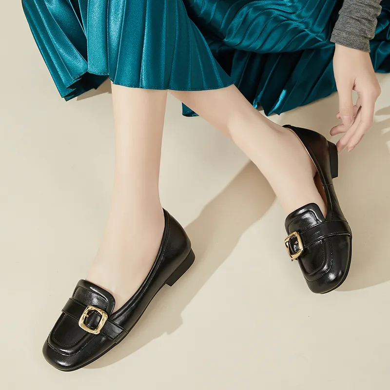 DAPHNE Loafers Women's Black/Ecru-5