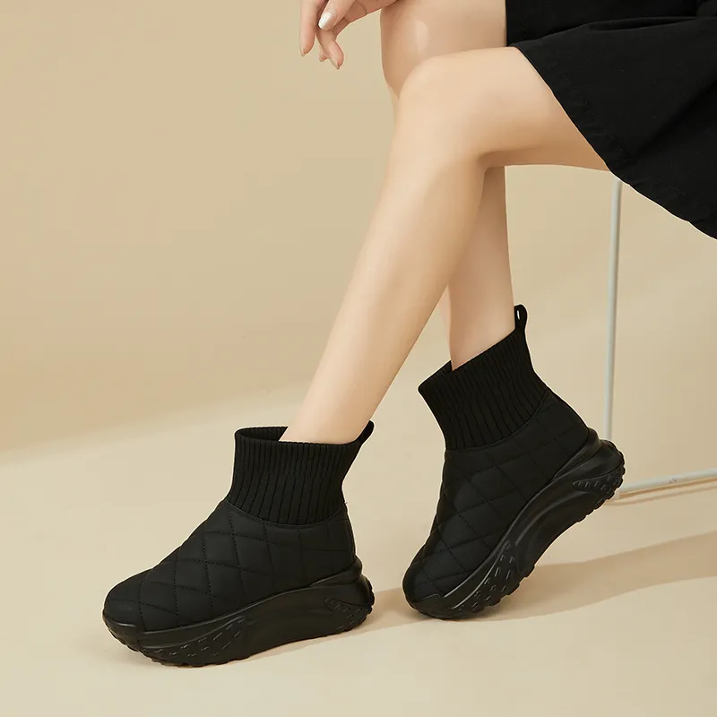 DAPHNE Short Snow Boots Women's-5