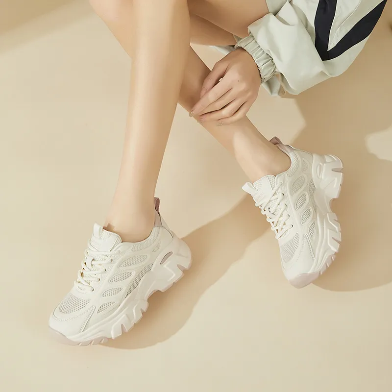 DAPHNE Low Top Chunky Sneakers Women's-5