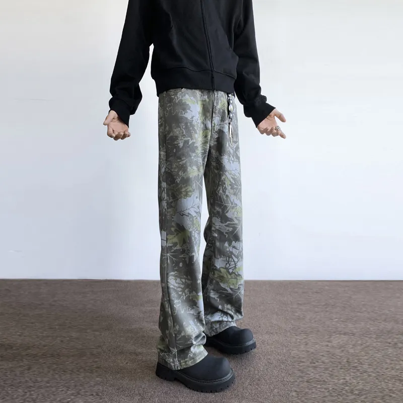 Kudamm Jeans Unisex Gray Green-4