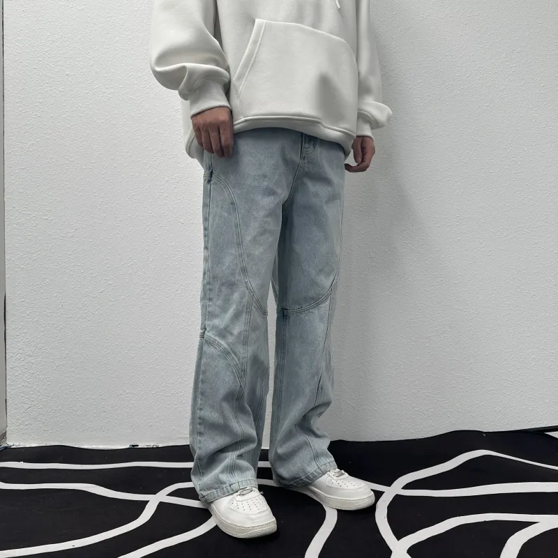 Kudamm Jeans Unisex Light Blue-4