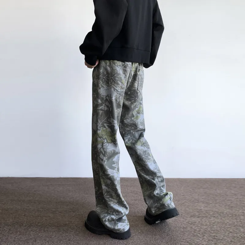 Kudamm Jeans Unisex Gray Green-2