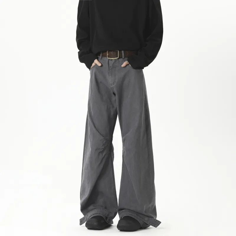 Kudamm Jeans Unisex Dark Gray-2