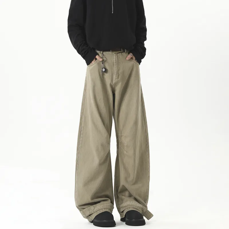 Kudamm Jeans Unisex Khaki-2
