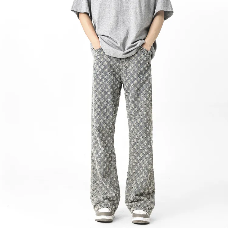 Houndstooth silk dress