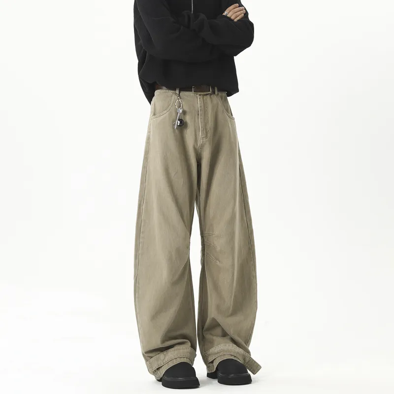 Kudamm Jeans Unisex Khaki-3