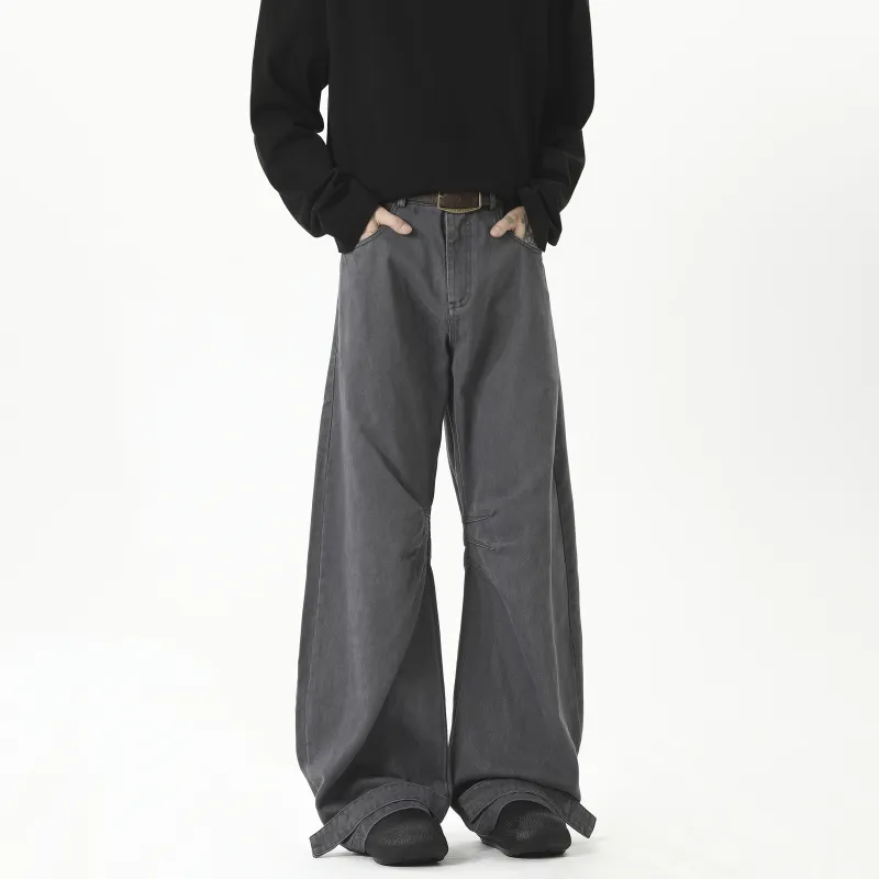 Kudamm Jeans Unisex Dark Gray-4