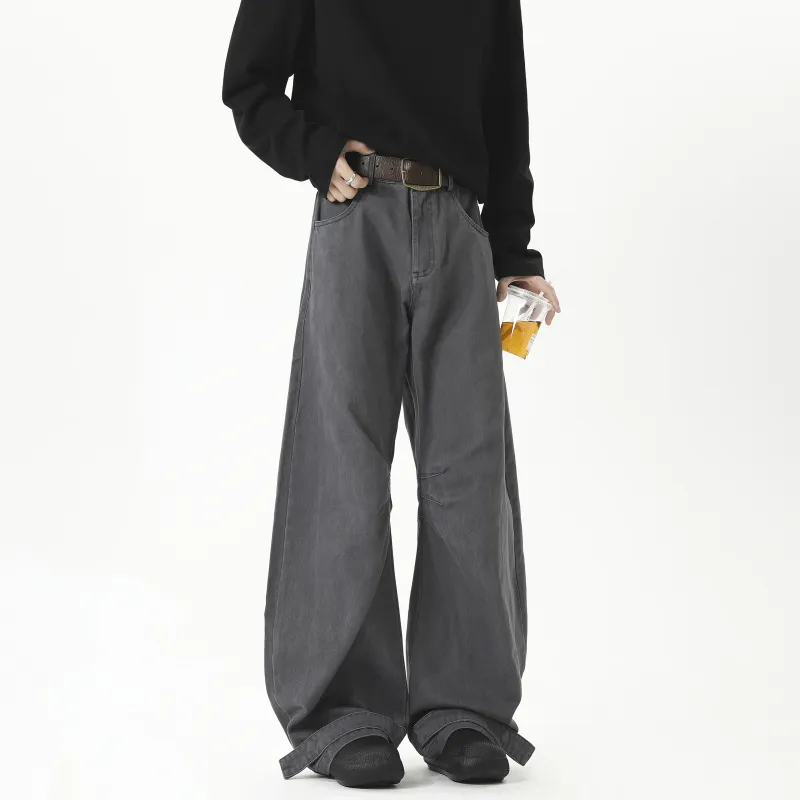 Kudamm Jeans Unisex Dark Gray-5