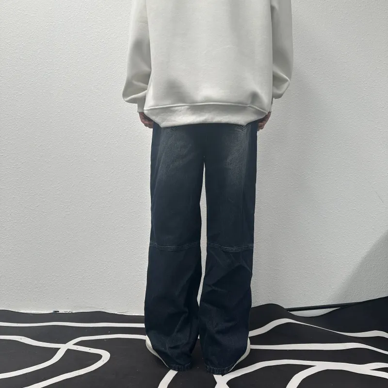 Kudamm Jeans Unisex Vintage Blue-4