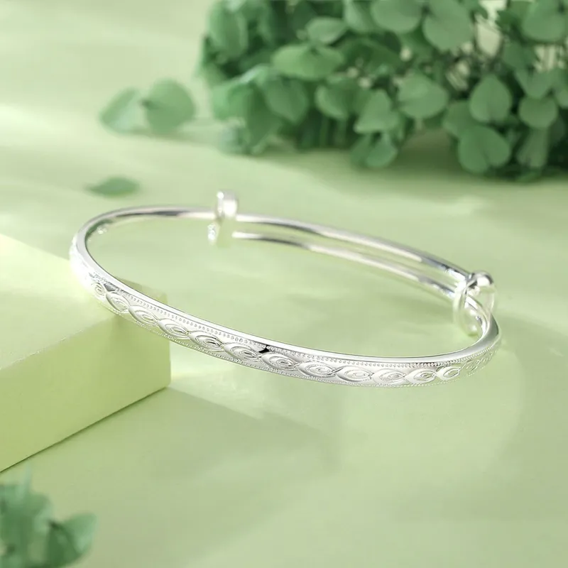 NVBBK Sterling Silver Bangles Women's-1
