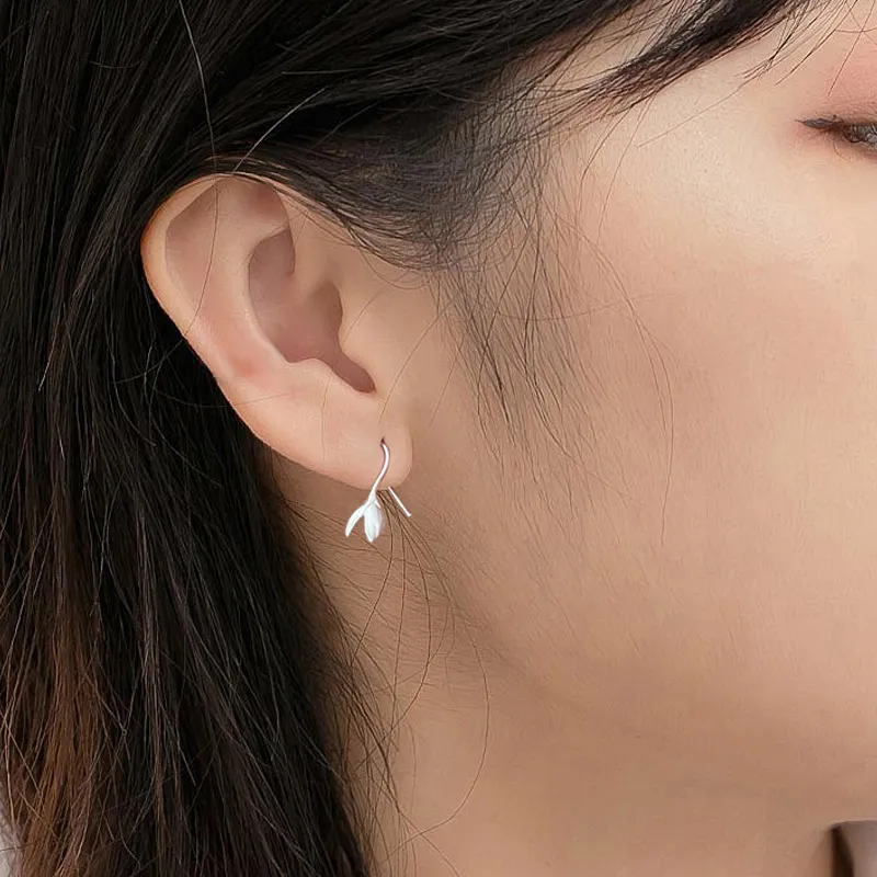 NVBBK Sterling Silver Earrings Women's-4