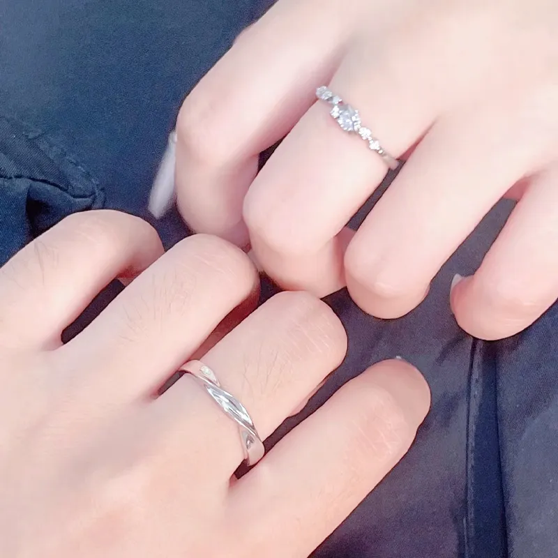 NVBBK Sterling Silver Rings Unisex-2