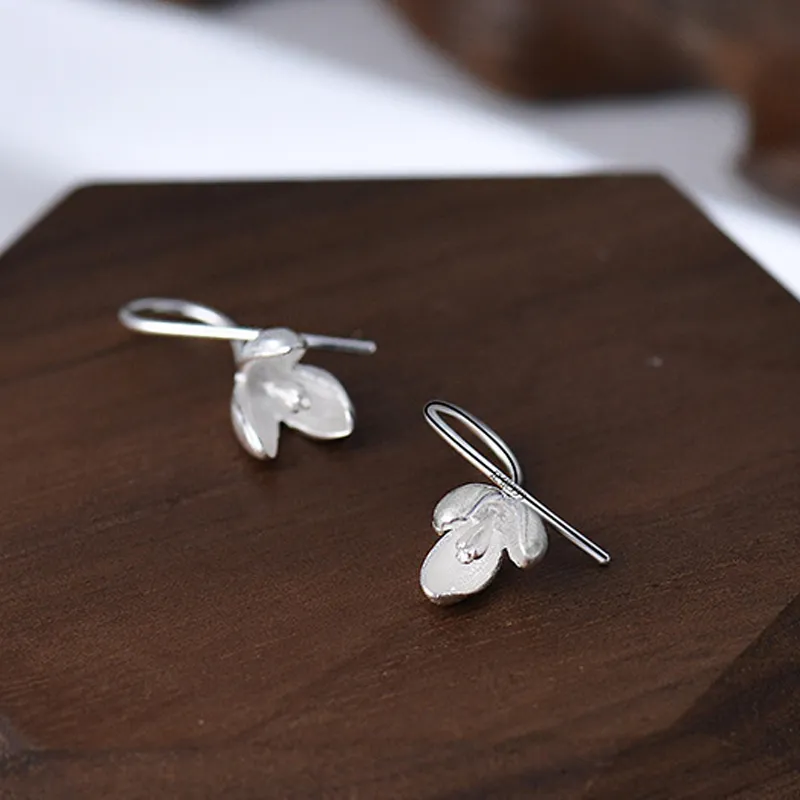 NVBBK Sterling Silver Earrings Women's-2