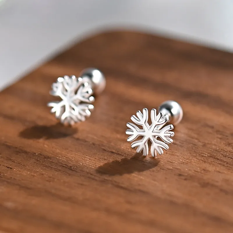 NVBBK 999 Fine Silver Stud Earrings Women's-1