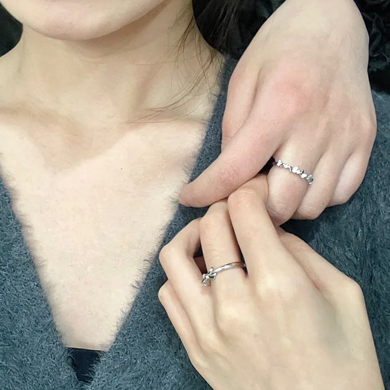 NVBBK 999 Fine Silver Rings Women's-2