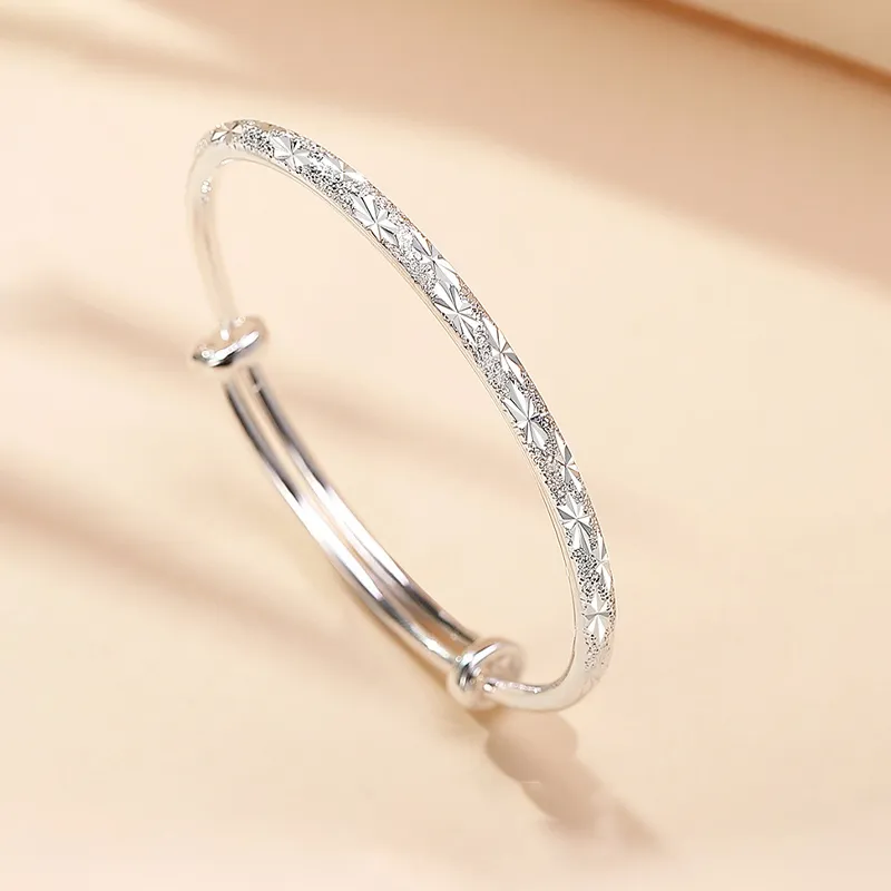 NVBBK Sterling Silver Bangles Women's-1