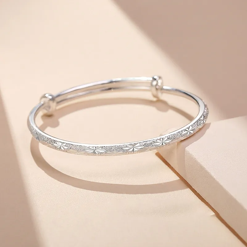 NVBBK Sterling Silver Bangles Women's-2