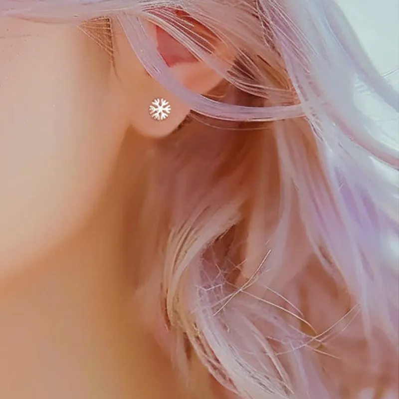 NVBBK 999 Fine Silver Stud Earrings Women's-5