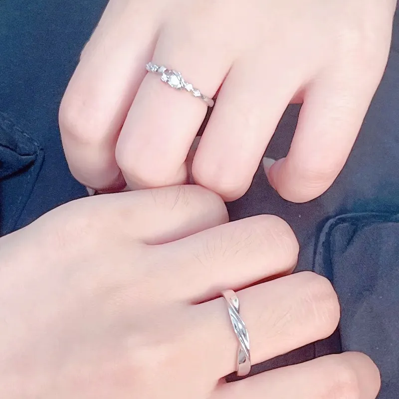 NVBBK Sterling Silver Rings Unisex-4