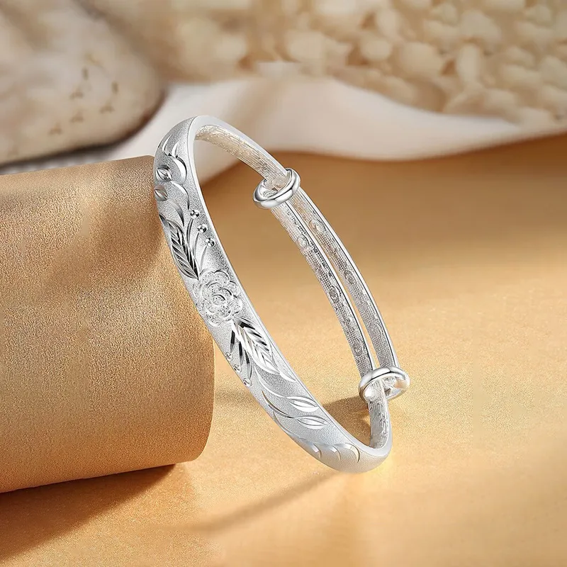NVBBK 999 Fine Silver Bangles Women's-1