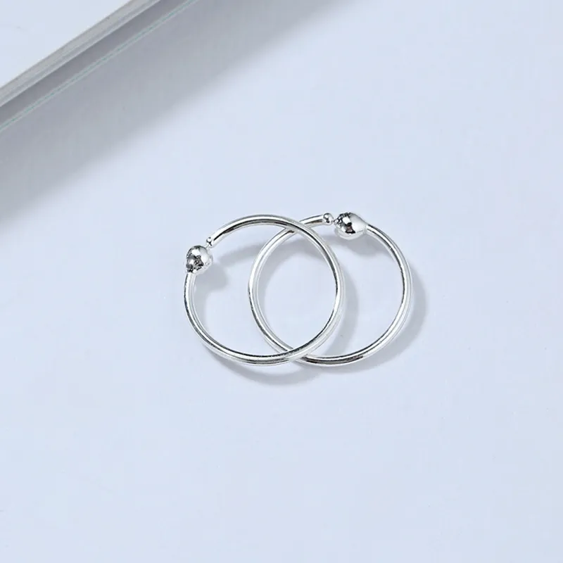 NVBBK 999 Fine Silver Earrings Women's-2