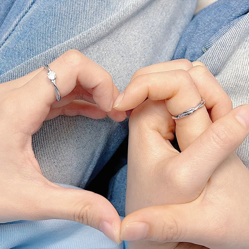 NVBBK Sterling Silver Rings Unisex-3