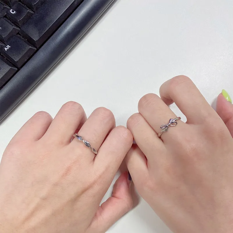 NVBBK S 999 Fine Silver Rings Unisex-2