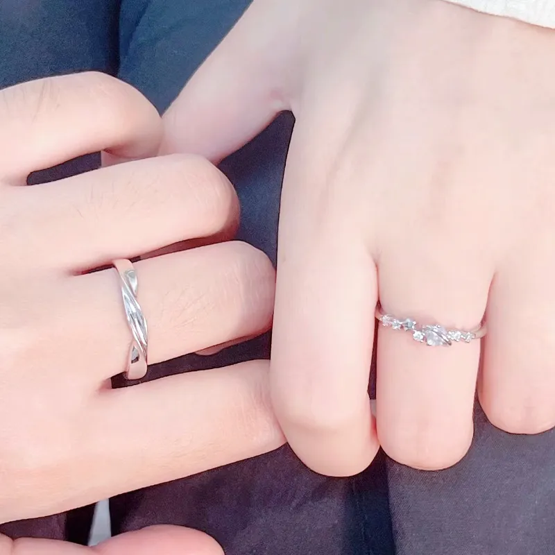 NVBBK Sterling Silver Rings Unisex-3