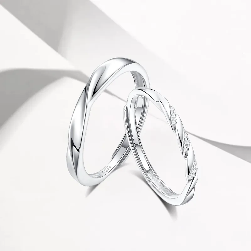 NVBBK Sterling Silver Rings Unisex-1