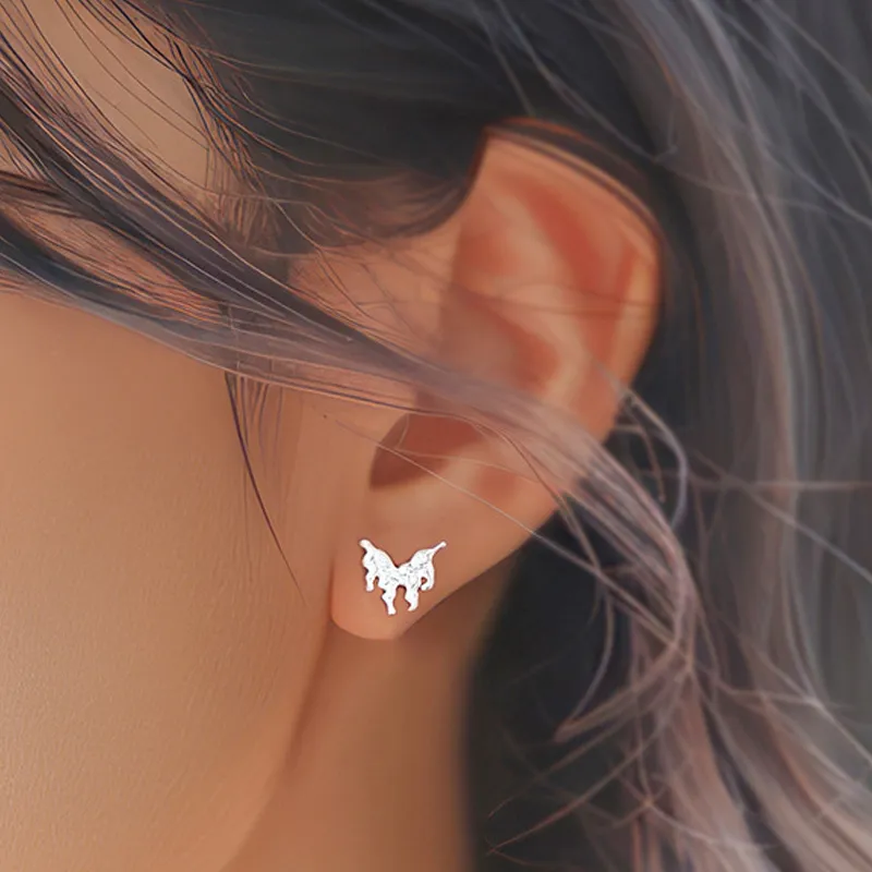 NVBBK Stud Earrings 999 Fine Silver Women's-5