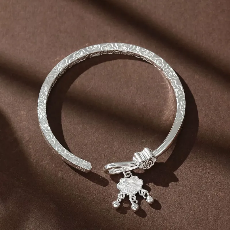 NVBBK 999 Fine Silver Bangles Women's-3
