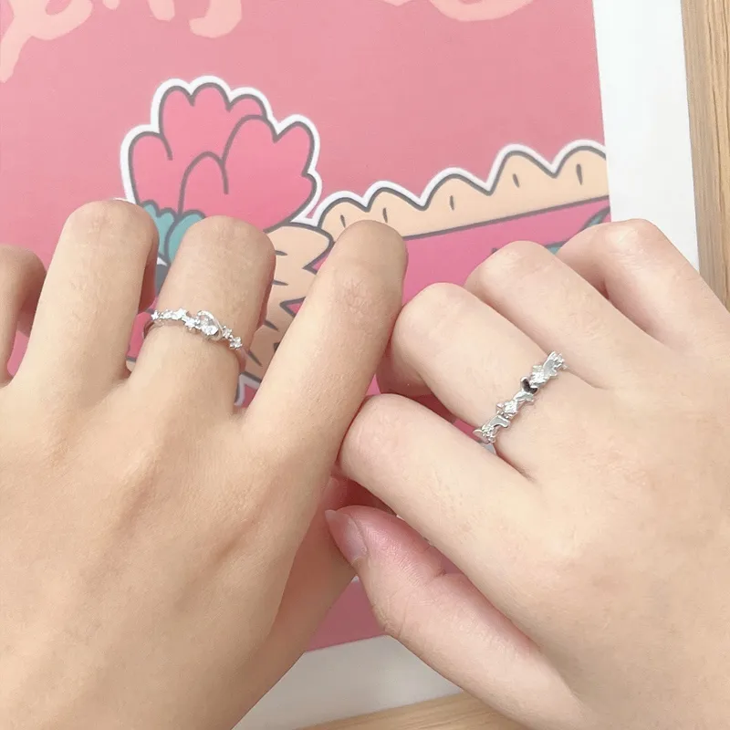 NVBBK 999 Fine Silver Rings Women's-4