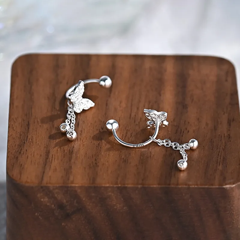 NVBBK Sterling Silver Earrings Women's-3