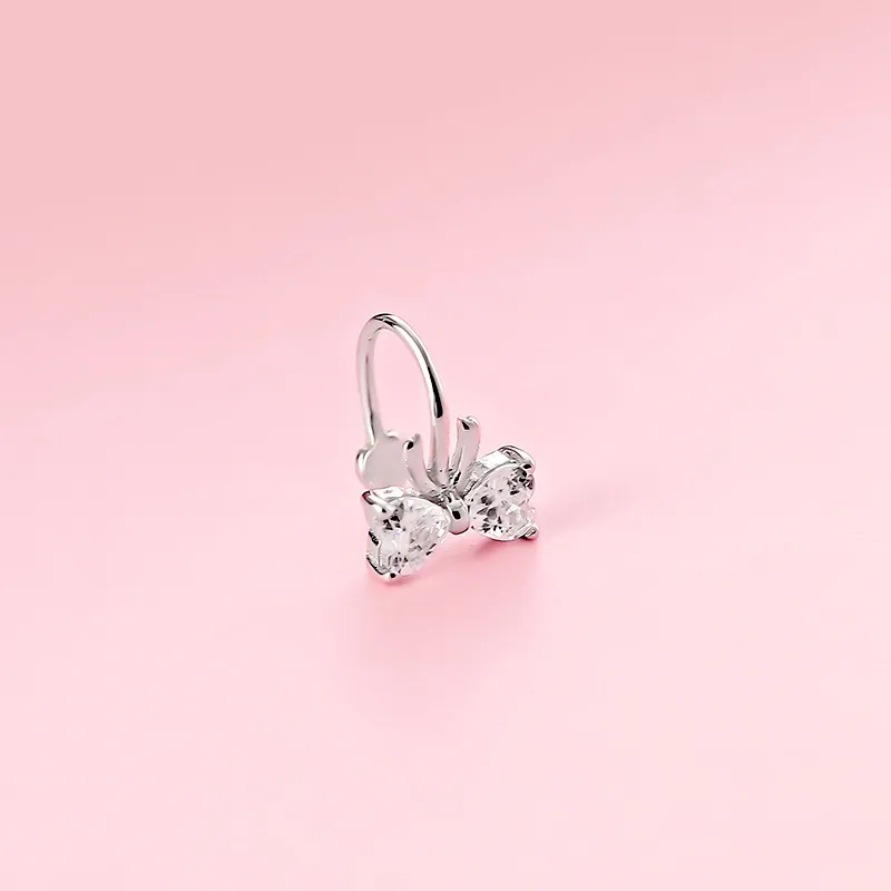 NVBBK S925 Silver Clip On Earrings Women's-3