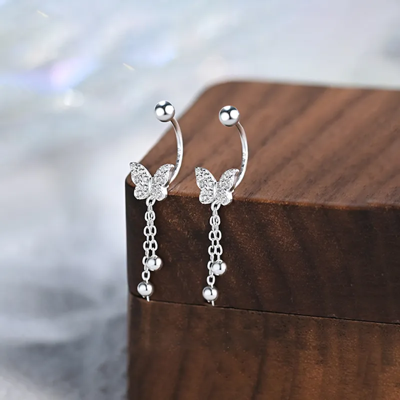 NVBBK Sterling Silver Earrings Women's-1