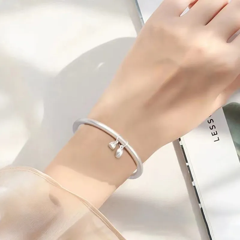NVBBK 999 Fine Silver Bangles Women's-4